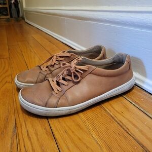 Men's Brown Leather Sneakers